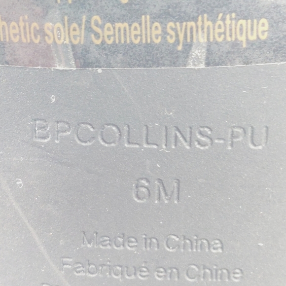 New BP Collins Gray Translucent Strap Rhinestone Triangle Heel Slide Sandal H458 - Picture 11 of 14